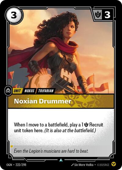 Noxian Drummer [OGN-222/298] [Normal]