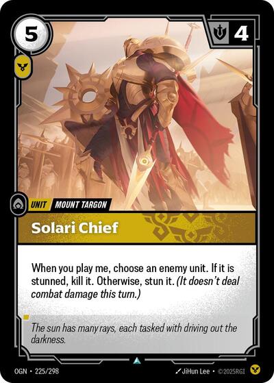 Solari Chief [OGN-225/298] [Normal]