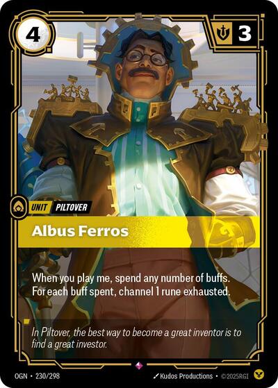 Albus Ferros [OGN-230/298] [Foil]