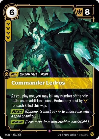 Commander Ledros [OGN-231/298] [Foil]