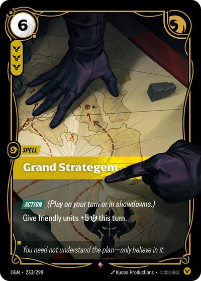 Grand Strategem [OGN-233/298] [Foil]