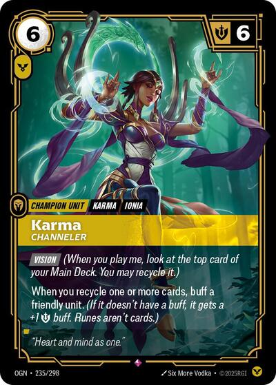Karma Channeler [OGN-235/298] [Foil]