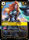 Leona Determined Alternate Art [OGN-238a/298] [Foil]