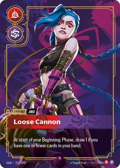 Jinx Loose Cannon [OGN-251/298] [Foil]