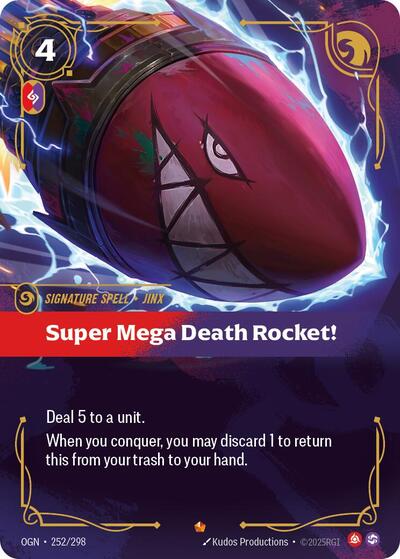 Super Mega Death Rocket [OGN-252/298] [Foil]