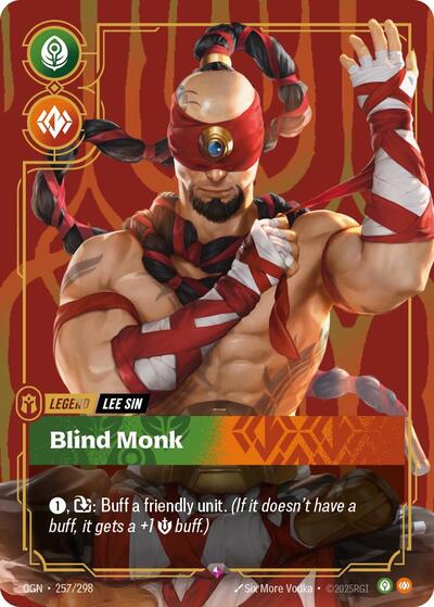 Lee Sin Blind Monk [OGN-257/298] [Foil]