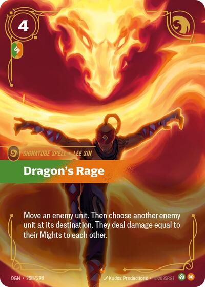 Dragon's Rage [OGN-258/298] [Foil]