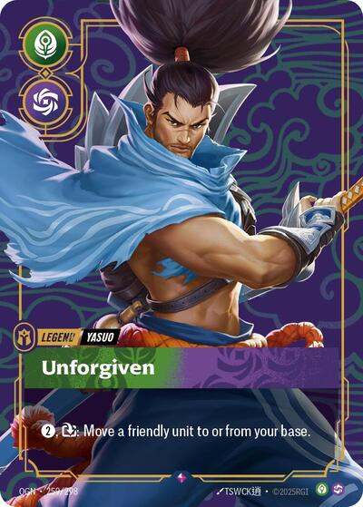 Yasuo Unforgiven [OGN-259/298] [Foil]
