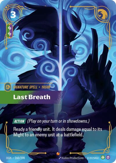 Last Breath [OGN-260/298] [Foil]