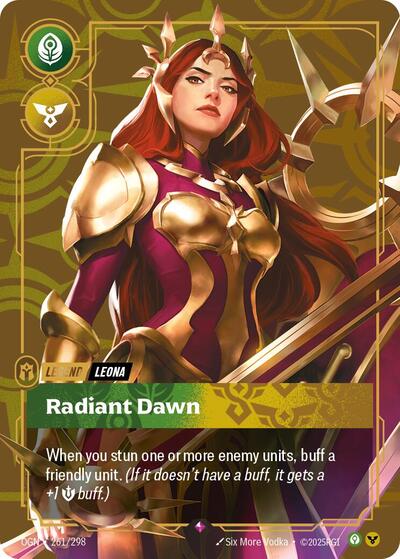 Leona Radiant Dawn [OGN-261/298] [Foil]
