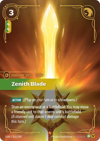 Zenith Blade [OGN-262/298] [Foil]