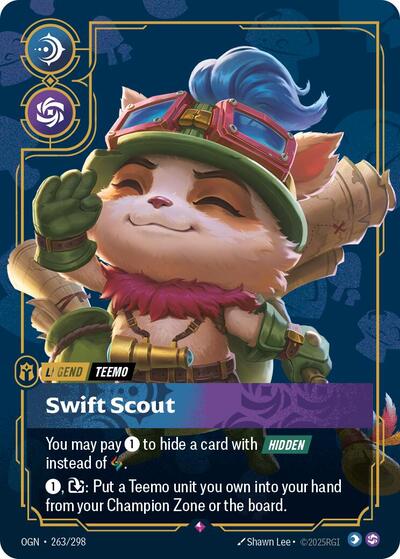 Teemo Swift Scout [OGN-263/298] [Foil]