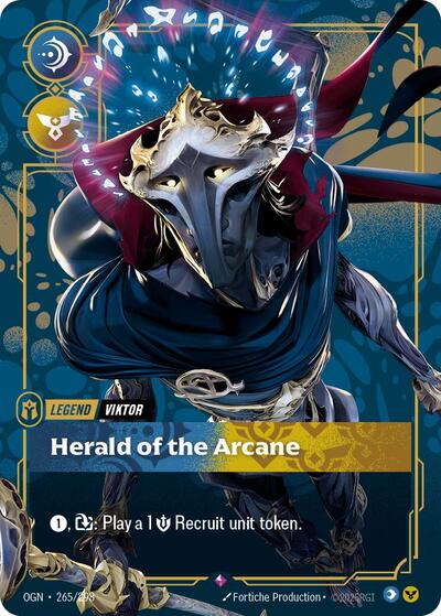 Viktor Herald of the Arcane [OGN-265/298] [Foil]