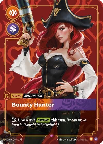 Miss Fortune Bounty Hunter [OGN-267/298] [Foil]