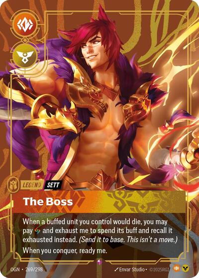 Sett The Boss [OGN-269/298] [Foil]