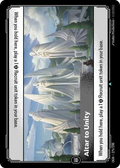 Altar to Unity [OGN-275/298] [Normal]