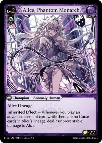 Alice, Phantom Monarch [Normal] [PTM]