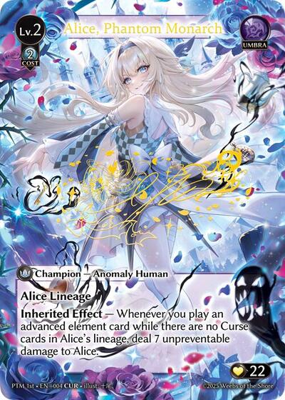Alice, Phantom Monarch (CUR) [Foil] [PTM]