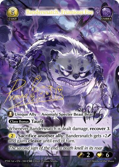 Bandersnatch, Frumious Foe (CSR) [Foil] [PTM]