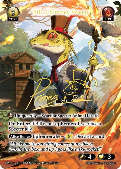 Bill, Chimney Sweep (CSR) [Foil] [PTM]