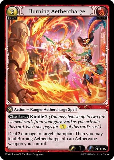 Burning Aethercharge [Normal] [PTM]
