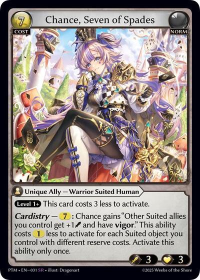 Chance, Seven of Spades [Normal] [PTM]