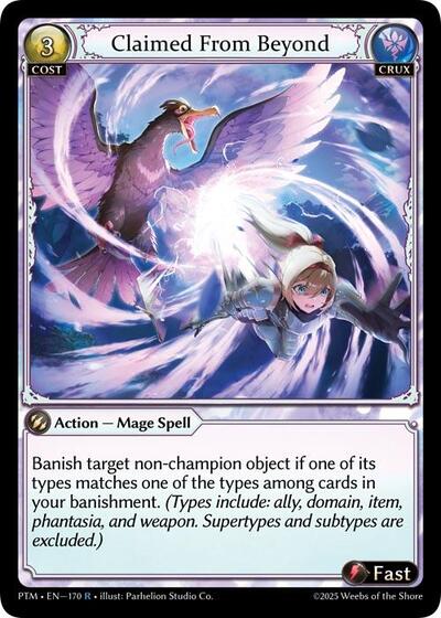 Claimed From Beyond [Normal] [PTM]