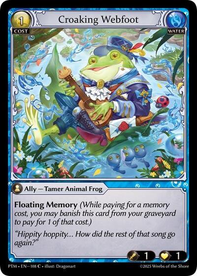 Croaking Webfoot [Normal] [PTM]