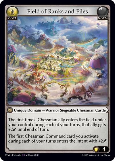 Field of Ranks and Files [Normal] [PTM]