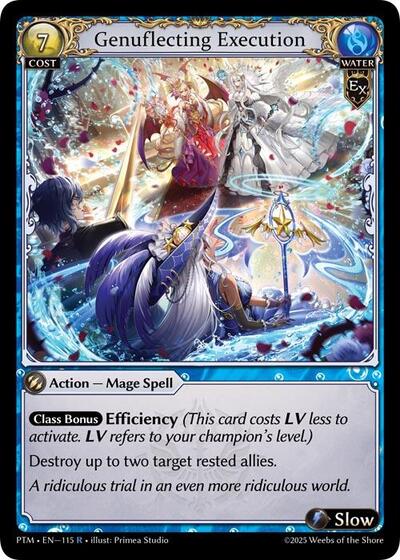 Genuflecting Execution [Normal] [PTM]