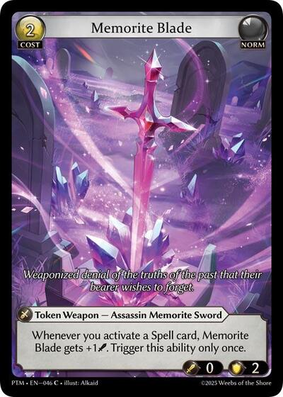 Memorite Blade [Normal] [PTM]