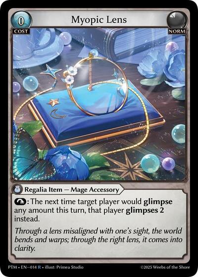 Myopic Lens [Normal] [PTM]