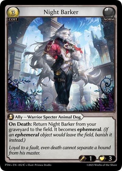 Night Barker [Normal] [PTM]