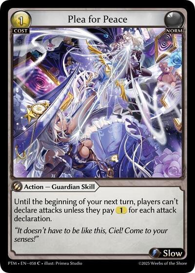 Plea for Peace [Normal] [PTM]