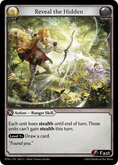 Reveal the Hidden [Normal] [PTM]