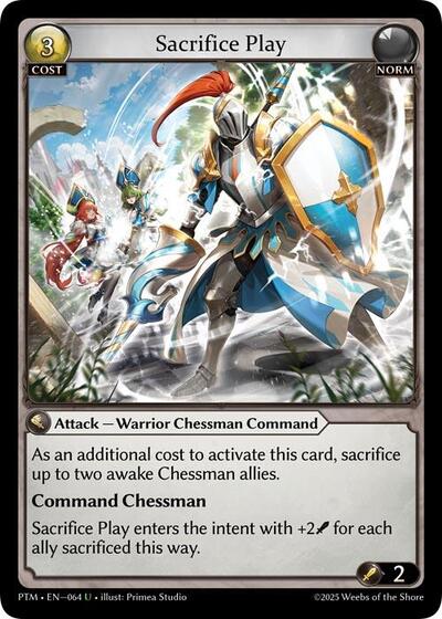 Sacrifice Play [Normal] [PTM]