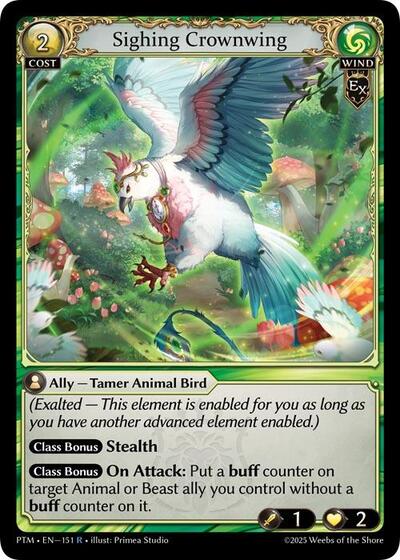 Sighing Crownwing [Normal] [PTM]