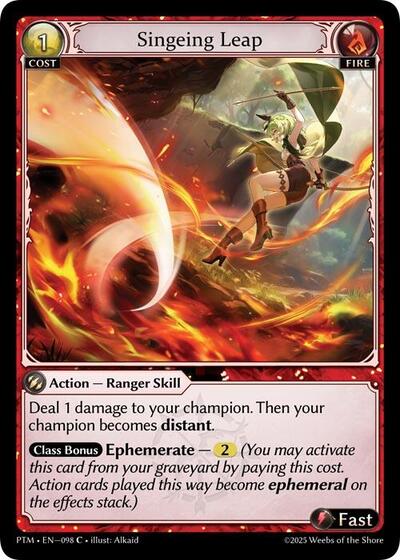Singeing Leap [Normal] [PTM]