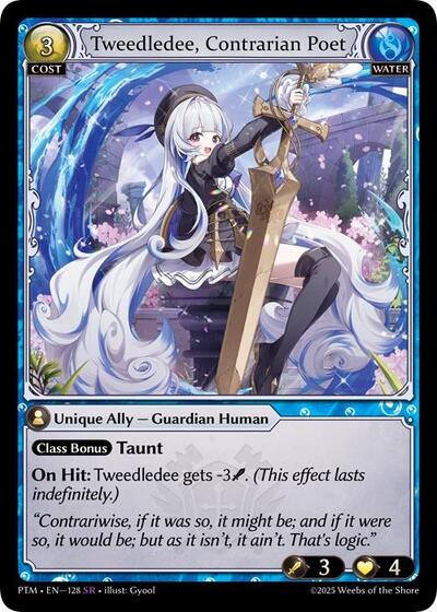 Tweedledee, Contrarian Poet [Normal] [PTM]