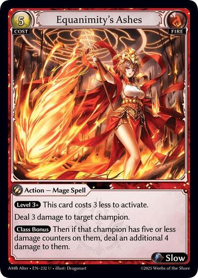 Equanimity's Ashes [Normal] [AMBA]