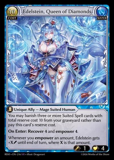 Edelstein, Queen of Diamonds [Normal] [RDO]