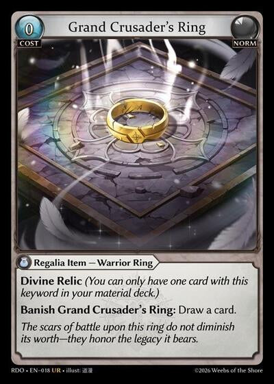 Grand Crusader's Ring [Normal] [RDO]