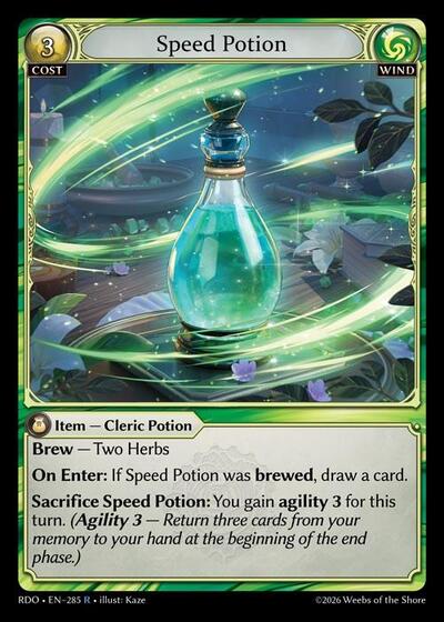 Speed Potion [Normal] [RDO]