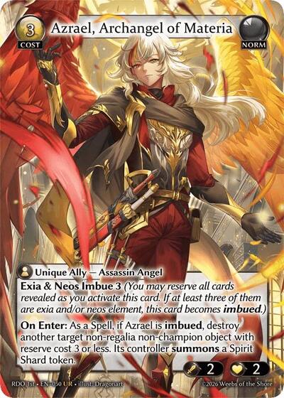 Azrael, Archangel of Materia [Normal] [RDO]