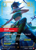 Akali, Deadly Weapon [VEN-021/166] [Foil]