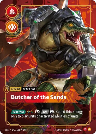 Renekton - Butcher of the Sands [VEN-141/166] [Foil]