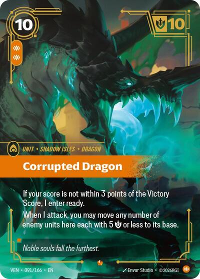 Corrupted Dragon [VEN-091/166] [Foil]