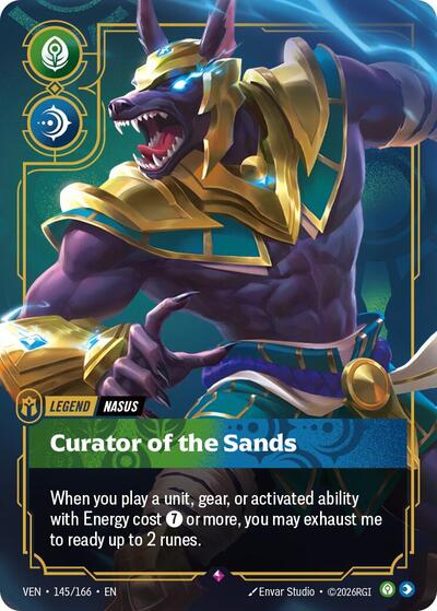 Nasus - Curator of the Sands [VEN-145/166] [Foil]