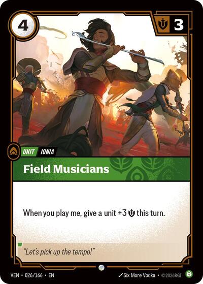 Field Musicians [VEN-026/166] [Normal]