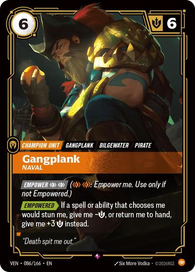 Gangplank, Naval [VEN-086/166] [Foil]